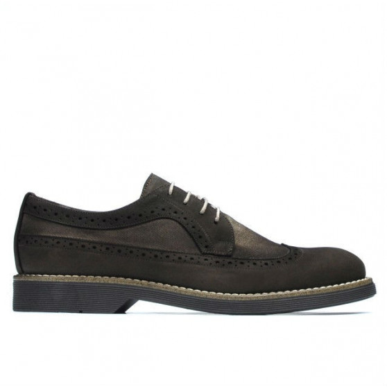 Pantofi casual barbati 829 bufo maro combinat Pantofi casual barbati 829 bufo maro combinat