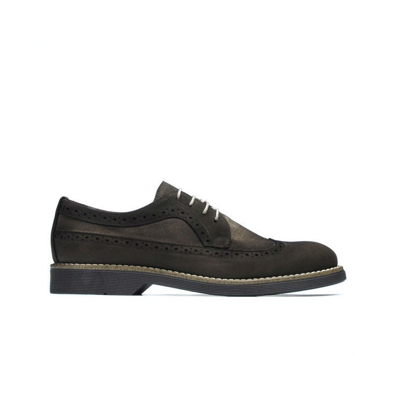 Pantofi casual barbati 829 bufo maro combinat