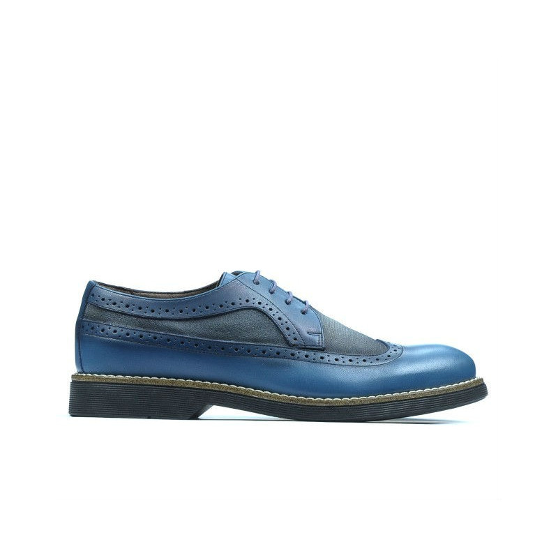Pantofi casual barbati 829 a indigo combinat