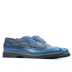 Pantofi casual barbati 829 a indigo combinat