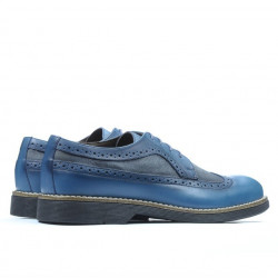 Pantofi casual barbati 829 a indigo combinat