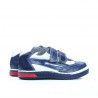 Pantofi copii mici 16-1c indigo+alb
