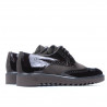 Pantofi casual barbati 831 lac cafe combinat
