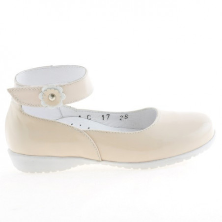 Pantofi copii mici 17c lac roz deschis