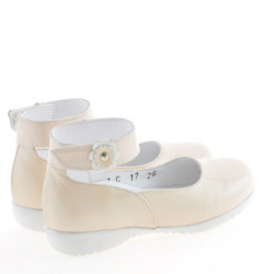 Pantofi copii mici 17c lac roz deschis