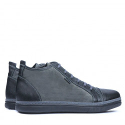 Ghete barbati 480 negru+gri