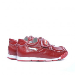 Pantofi copii mici 01c rosu