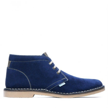 Ghete barbati 7300 indigo velur