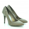 Pantofi eleganti dama 1230 capucino antilopa