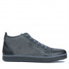 Ghete barbati 480 negru+gri