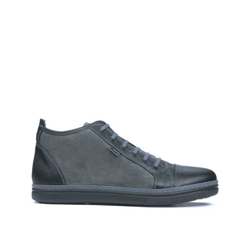 Ghete barbati 480 negru+gri