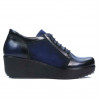Pantofi casual dama 668 indigo combinat