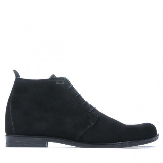 Ghete barbati 412 negru velur Ghete barbati 412 negru velur