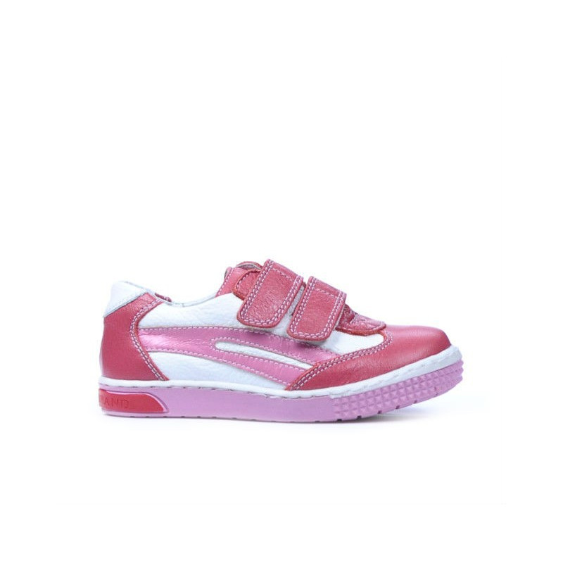 Pantofi copii mici 16c roz+alb