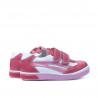 Pantofi copii mici 16c roz+alb