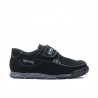 Pantofi copii mici 01c negru velur