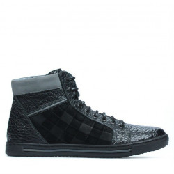 Ghete barbati 467 negru+gri