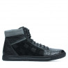 Ghete barbati 467 negru+gri