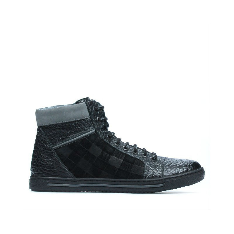 Ghete barbati 467 negru+gri