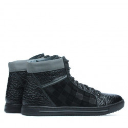Ghete barbati 467 negru+gri