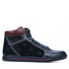 Ghete barbati 467 indigo+bordo