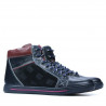 Ghete barbati 467 indigo+bordo