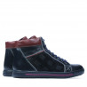Ghete barbati 467 indigo+bordo