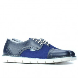 Női casual cipő 7001 indigo kombinált