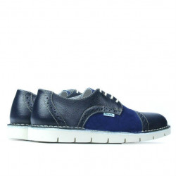 Női casual cipő 7001 indigo kombinált