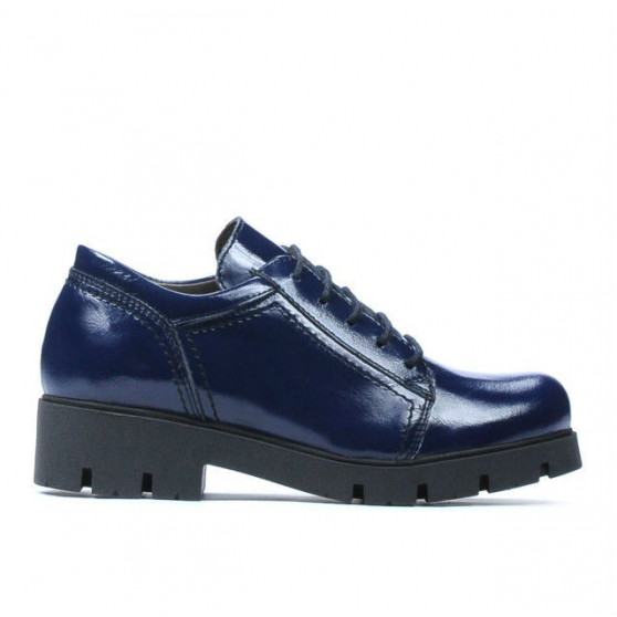 Pantofi copii 158 lac indigo Pantofi copii 158 lac indigo