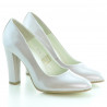 Pantofi eleganti dama 1214 lac bej sidef