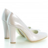 Pantofi eleganti dama 1214 lac bej sidef
