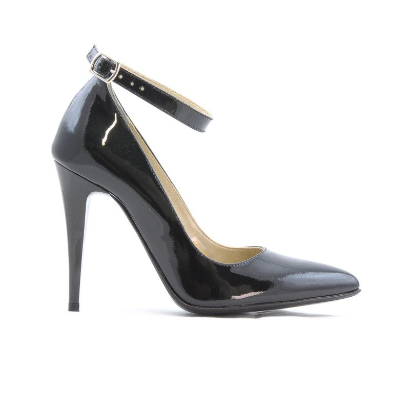 Pantofi eleganti dama 1247 lac petrol sidef