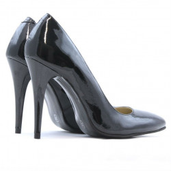 Pantofi eleganti dama 1241 lac petrol sidef