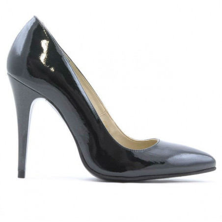 Pantofi eleganti dama 1241 lac petrol sidef