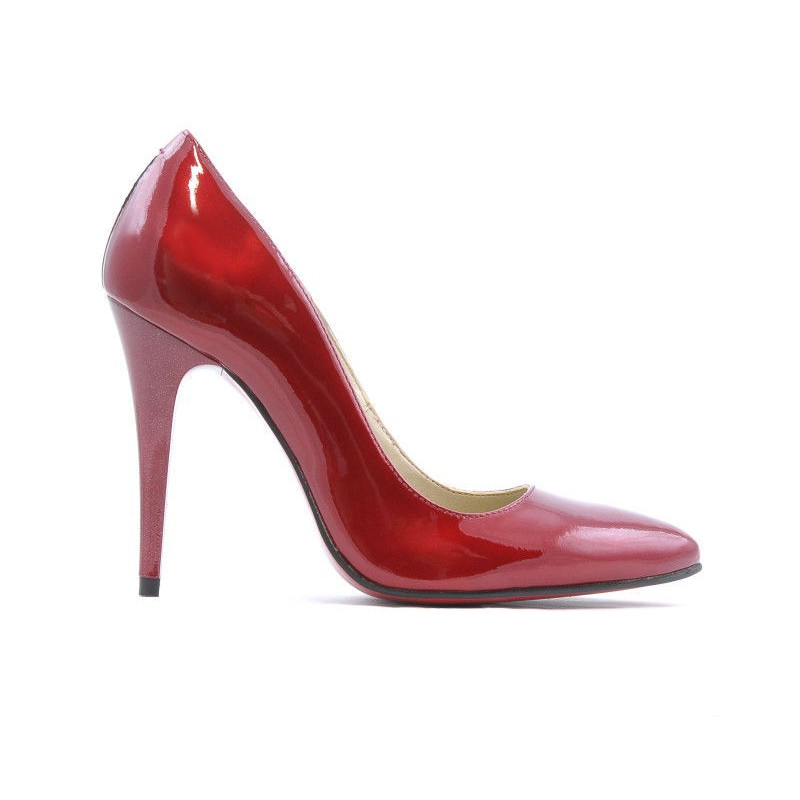Pantofi eleganti dama 1241 lac bordo