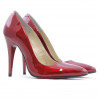 Pantofi eleganti dama 1241 lac bordo