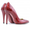 Pantofi eleganti dama 1241 lac bordo