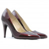 Pantofi eleganti dama 1246 lac bordo 01