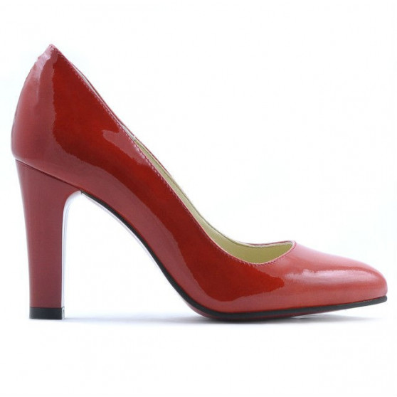 Pantofi eleganti dama 1243 lac rosu01 Pantofi eleganti dama 1243 lac rosu01