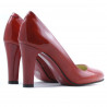 Pantofi eleganti dama 1243 lac rosu01