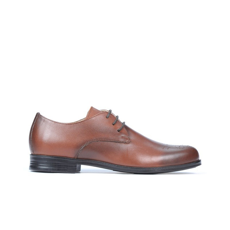 Pantofi eleganti adolescenti 398 a maro