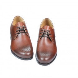 Pantofi eleganti adolescenti 398 a maro