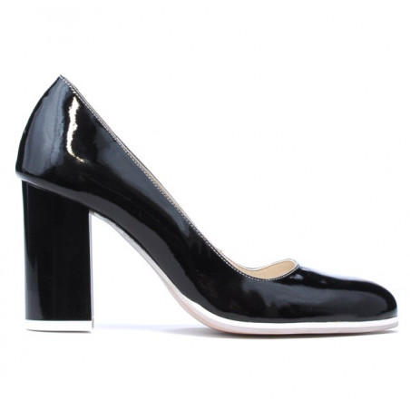 Pantofi eleganti/casual dama 1254 lac negru