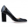 Pantofi eleganti/casual dama 1254 lac negru