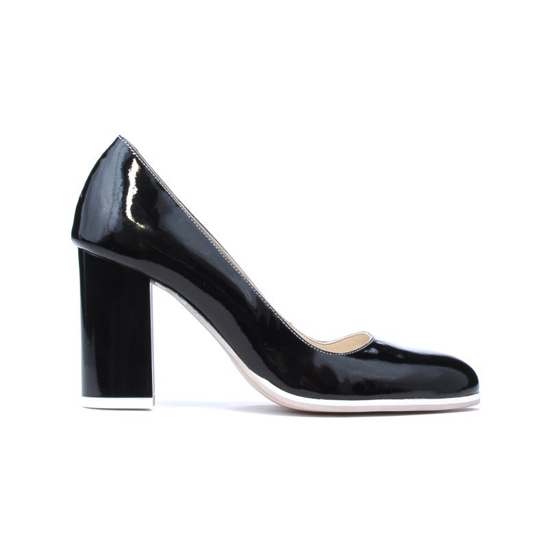 Pantofi eleganti/casual dama 1254 lac negru