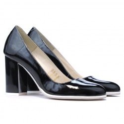 Pantofi eleganti/casual dama 1254 lac negru