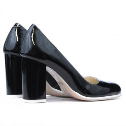 Pantofi eleganti/casual dama 1254 lac negru