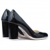Pantofi eleganti/casual dama 1254 lac negru