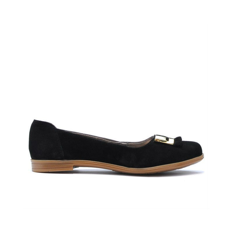 Balerini dama 674 negru velur
